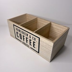 Target 🎯HOMEBREW & Co Coffee House Storage Box Coffee Bar Decor